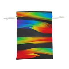 Colorful Background Lightweight Drawstring Pouch (m) by Semog4