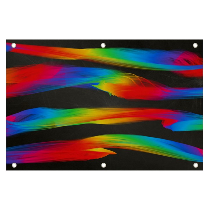 Colorful Background Banner and Sign 6  x 4 