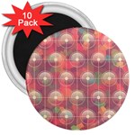 Background Abstract 3  Magnets (10 pack)  Front