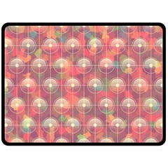 Background Abstract Two Sides Fleece Blanket (large)