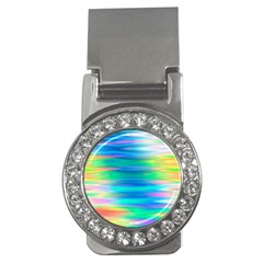 Wave Rainbow Bright Texture Money Clips (cz)  by Semog4