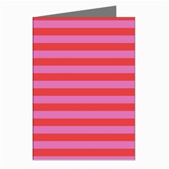 Stripes-striped-design-pattern Greeting Cards (pkg Of 8) by Semog4