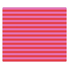 Stripes-striped-design-pattern Two Sides Premium Plush Fleece Blanket (small) by Semog4