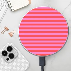 Stripes-striped-design-pattern Wireless Fast Charger(white) by Semog4