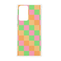 Checkerboard-pastel-squares Samsung Galaxy Note 20 Ultra Tpu Uv Case by Semog4