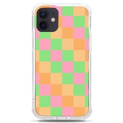 Checkerboard-pastel-squares Iphone 12 Mini Tpu Uv Print Case	 by Semog4