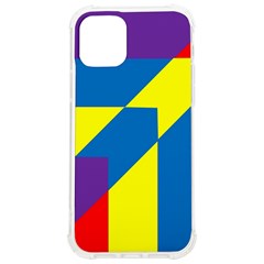 Colorful-red-yellow-blue-purple Iphone 12/12 Pro Tpu Uv Print Case by Semog4