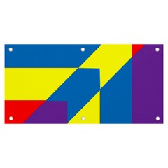 Colorful-red-yellow-blue-purple Banner And Sign 6  X 3  by Semog4