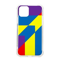 Colorful-red-yellow-blue-purple Iphone 11 Pro 5 8 Inch Tpu Uv Print Case by Semog4