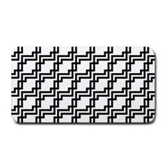 Pattern-monochrome-repeat Medium Bar Mat by Semog4