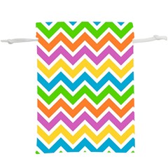 Chevron-pattern-design-texture Lightweight Drawstring Pouch (xl) by Semog4