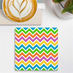 Chevron-pattern-design-texture Uv Print Square Tile Coaster  by Semog4