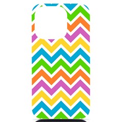 Chevron-pattern-design-texture Iphone 14 Pro Black Uv Print Case by Semog4