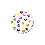 Pawprints-paw-prints-paw-animal Golf Ball Marker (10 pack) Front