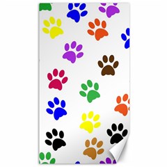 Pawprints-paw-prints-paw-animal Canvas 40  X 72  by Semog4