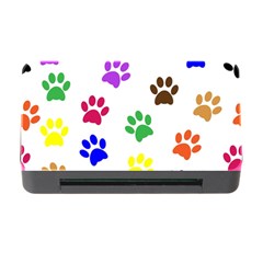 Pawprints-paw-prints-paw-animal Memory Card Reader With Cf by Semog4