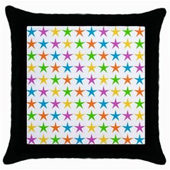 Star-pattern-design-decoration Throw Pillow Case (Black)