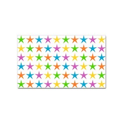 Star-pattern-design-decoration Sticker (Rectangular)