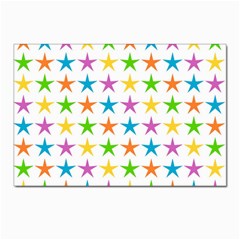 Star-pattern-design-decoration Postcards 5  x 7  (Pkg of 10)