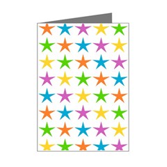 Star-pattern-design-decoration Mini Greeting Card by Semog4