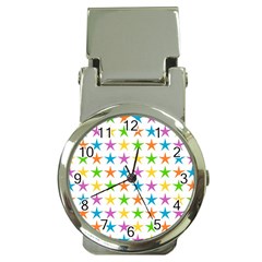 Star-pattern-design-decoration Money Clip Watches