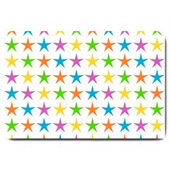 Star-pattern-design-decoration Large Doormat