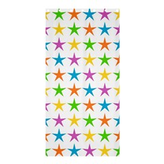 Star-pattern-design-decoration Shower Curtain 36  x 72  (Stall) 