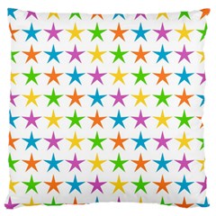 Star-pattern-design-decoration Large Cushion Case (One Side)