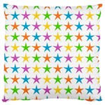 Star-pattern-design-decoration Large Cushion Case (Two Sides) Front