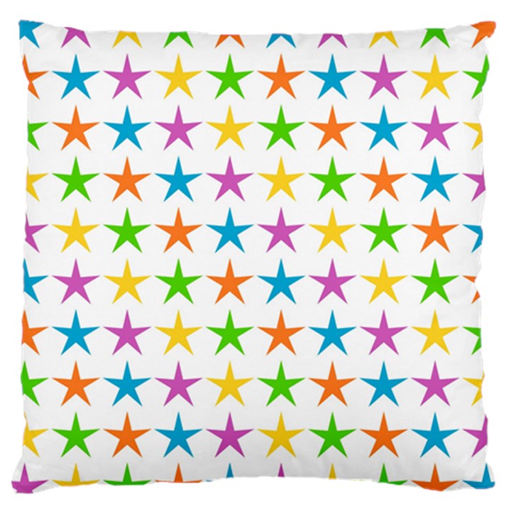 Star-pattern-design-decoration Large Cushion Case (Two Sides)