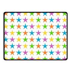 Star-pattern-design-decoration Two Sides Fleece Blanket (Small)