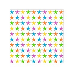 Star-pattern-design-decoration Square Satin Scarf (30  x 30 )