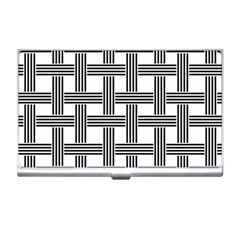 Seamless-stripe-pattern-lines Business Card Holder by Semog4