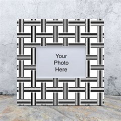 Seamless-stripe-pattern-lines White Box Photo Frame 4  X 6  by Semog4