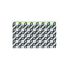 Diagonal-stripe-pattern Cosmetic Bag (xs) by Semog4