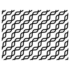 Diagonal-stripe-pattern Premium Plush Fleece Blanket (extra Small)