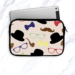 Moustache-hat-bowler-bowler-hat Apple Ipad Mini Zipper Cases by Semog4