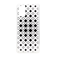 Square-diagonal-pattern-monochrome Samsung Galaxy S20plus 6 7 Inch Tpu Uv Case by Semog4