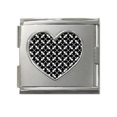 Abstract-background-arrow Mega Link Heart Italian Charm (18mm) by Semog4