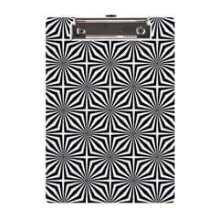 Background-pattern-halftone A5 Acrylic Clipboard