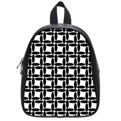 Ellipse-pattern-background School Bag (small) by Semog4