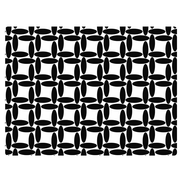 Ellipse-pattern-background Premium Plush Fleece Blanket (Extra Small)