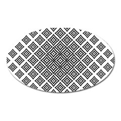 Background-pattern-halftone-- Oval Magnet