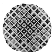 Background-pattern-halftone-- Large 18  Premium Round Cushions