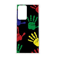 Handprints-hand-print-colourful Samsung Galaxy Note 20 Ultra Tpu Uv Case by Semog4