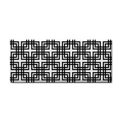 Pattern-vector-halftone-wallpaper Hand Towel by Semog4