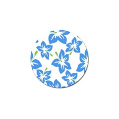 Hibiscus-wallpaper-flowers-floral Golf Ball Marker (4 Pack) by Semog4