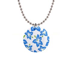 Hibiscus-wallpaper-flowers-floral 1  Button Necklace by Semog4