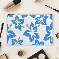 Hibiscus-wallpaper-flowers-floral Cosmetic Bag (large) by Semog4