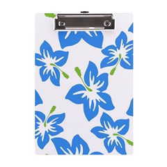 Hibiscus-wallpaper-flowers-floral A5 Acrylic Clipboard by Semog4